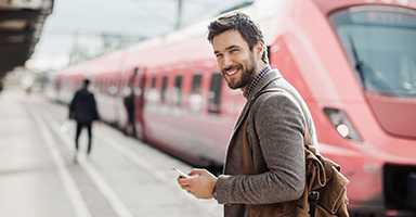 Pay for train and bus tickets contactlessly and hygienically using the cVEND plug terminal